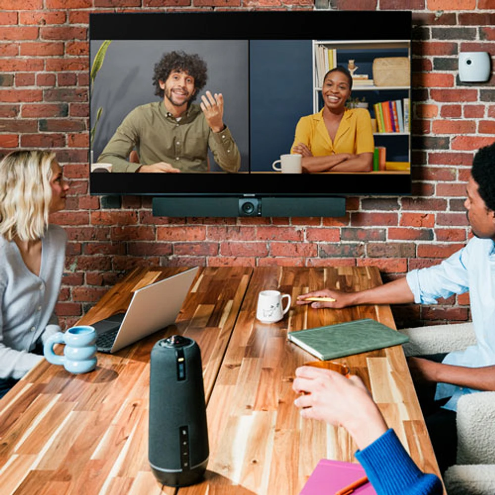 Owl Labs Meeting Owl 4+ UHD 4K 360° Smart Video Conference Camera Bundle (BND405-0005) - Black