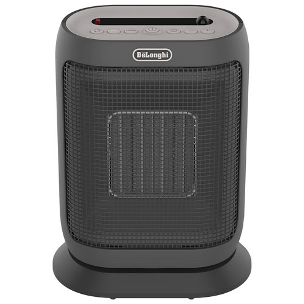 De'Longhi Compact Digital Ceramic Heater - Grey