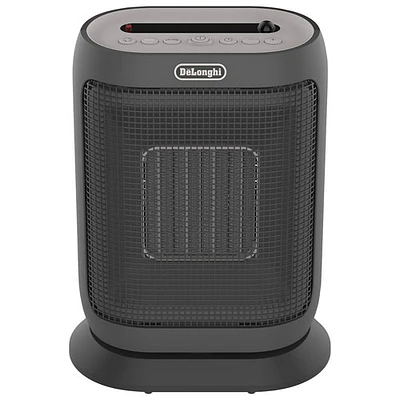 De'Longhi Compact Digital Ceramic Heater - Grey