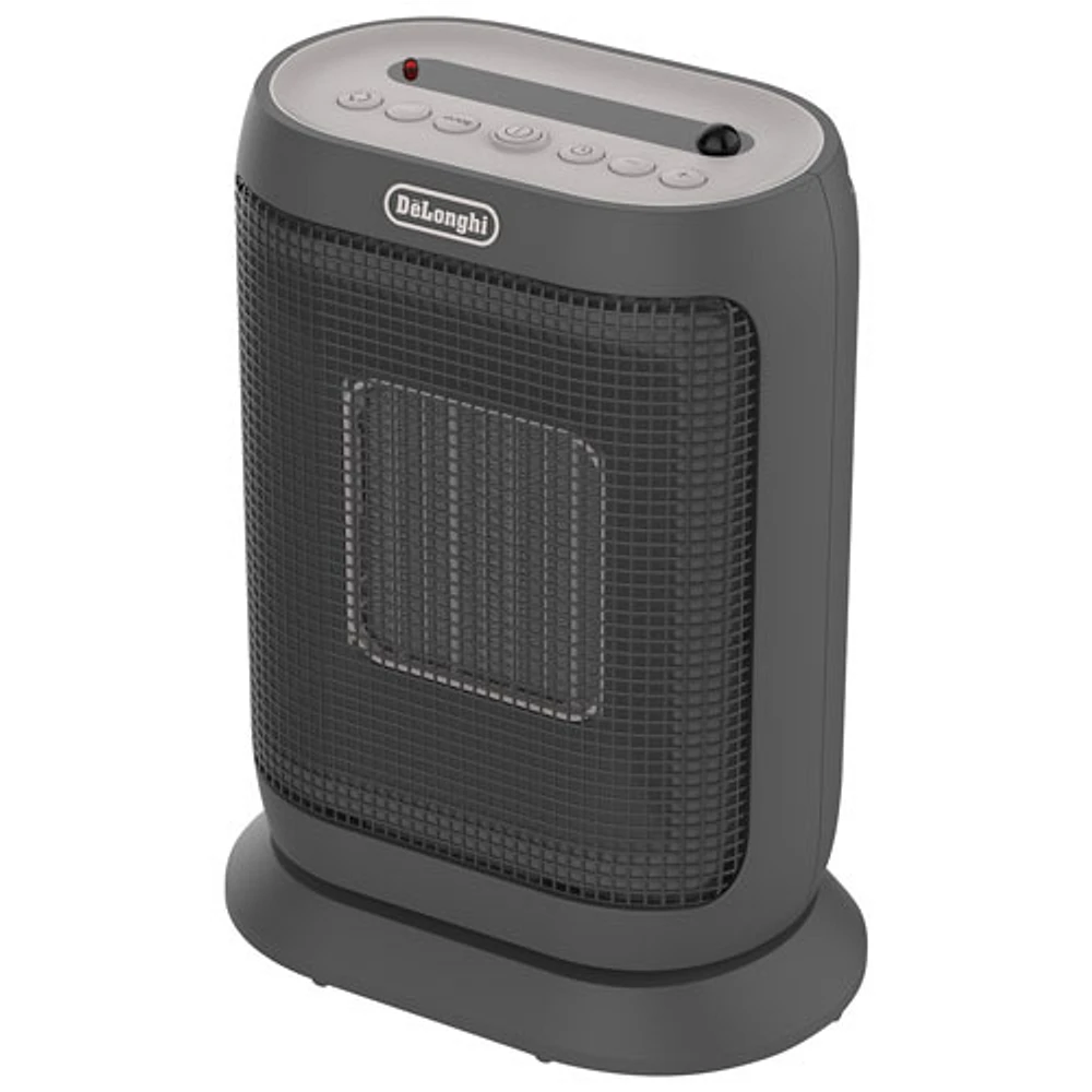 De'Longhi Compact Digital Ceramic Heater - Grey