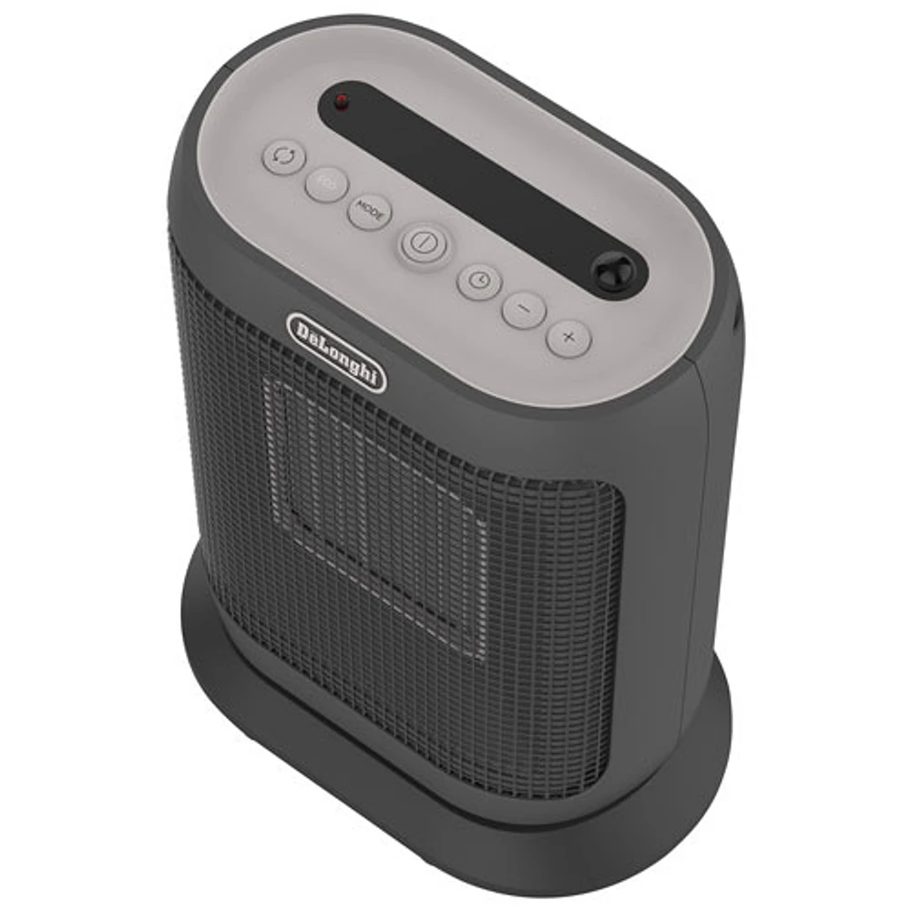 De'Longhi Compact Digital Ceramic Heater - Grey