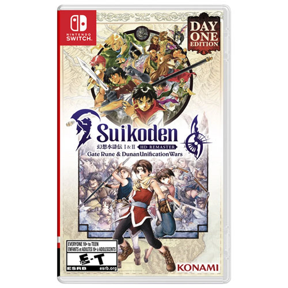 Suikoden I & II HD Remaster: Gate Rune & Dunan Unification Wars Day One Edition (Switch)