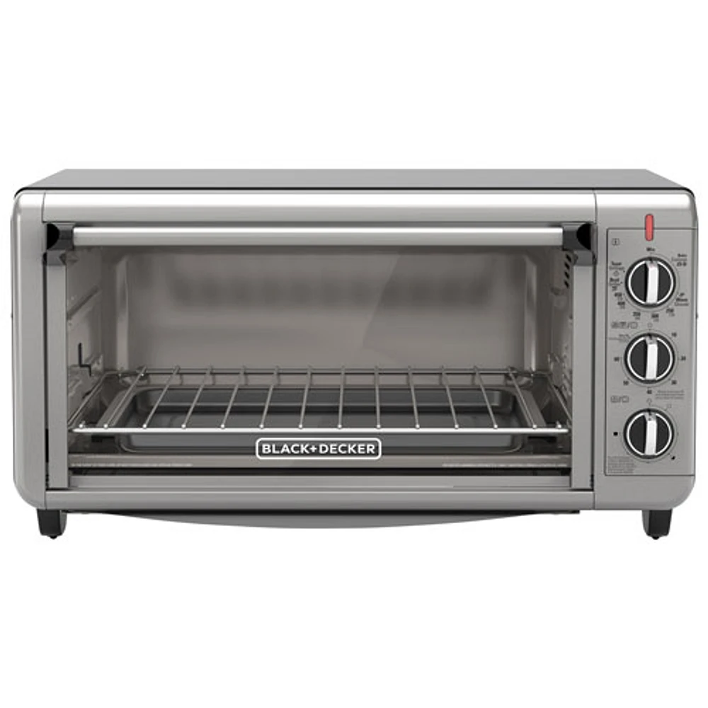 Black & Decker Convection Toaster Oven - Stainless Steel - Only at Best Buy