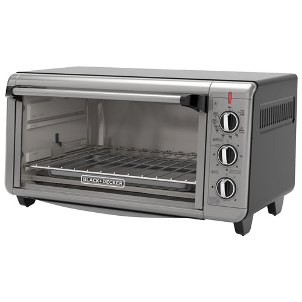 Black & Decker Convection Toaster Oven - Stainless Steel - Only at Best Buy