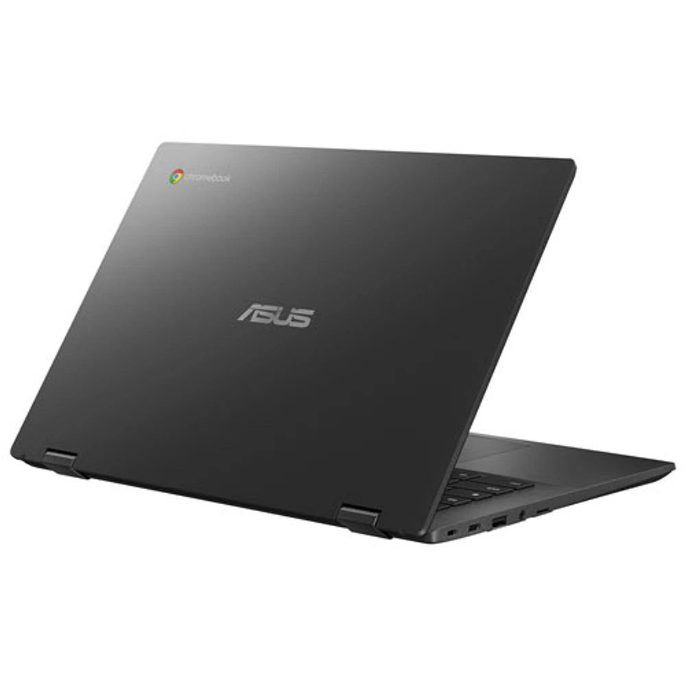 ASUS CM14 Flip 14" Touchscreen Chromebook - Gravity Grey (MediaTek Kompanio 520/8GB RAM/128GB SSD/ChromeOS)