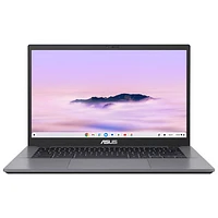 Chromebook Plus à écran tactile 14 po CX34 d'ASUS - Gris rocheux (Core i3-1215U d'Intel/RAM 8 Go/SSD 128 Go/ChromeOS)