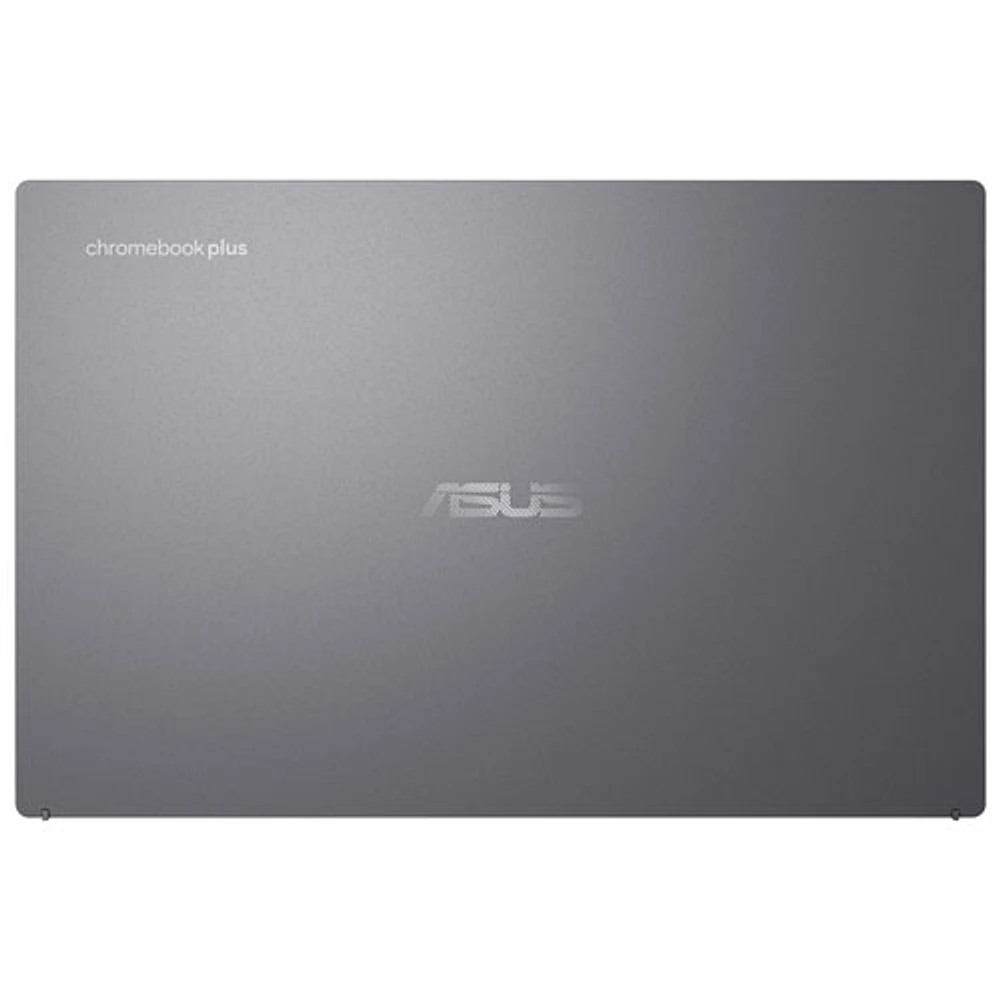 Chromebook Plus à écran tactile 14 po CX34 d'ASUS - Gris rocheux (Core i3-1215U d'Intel/RAM 8 Go/SSD 128 Go/ChromeOS)