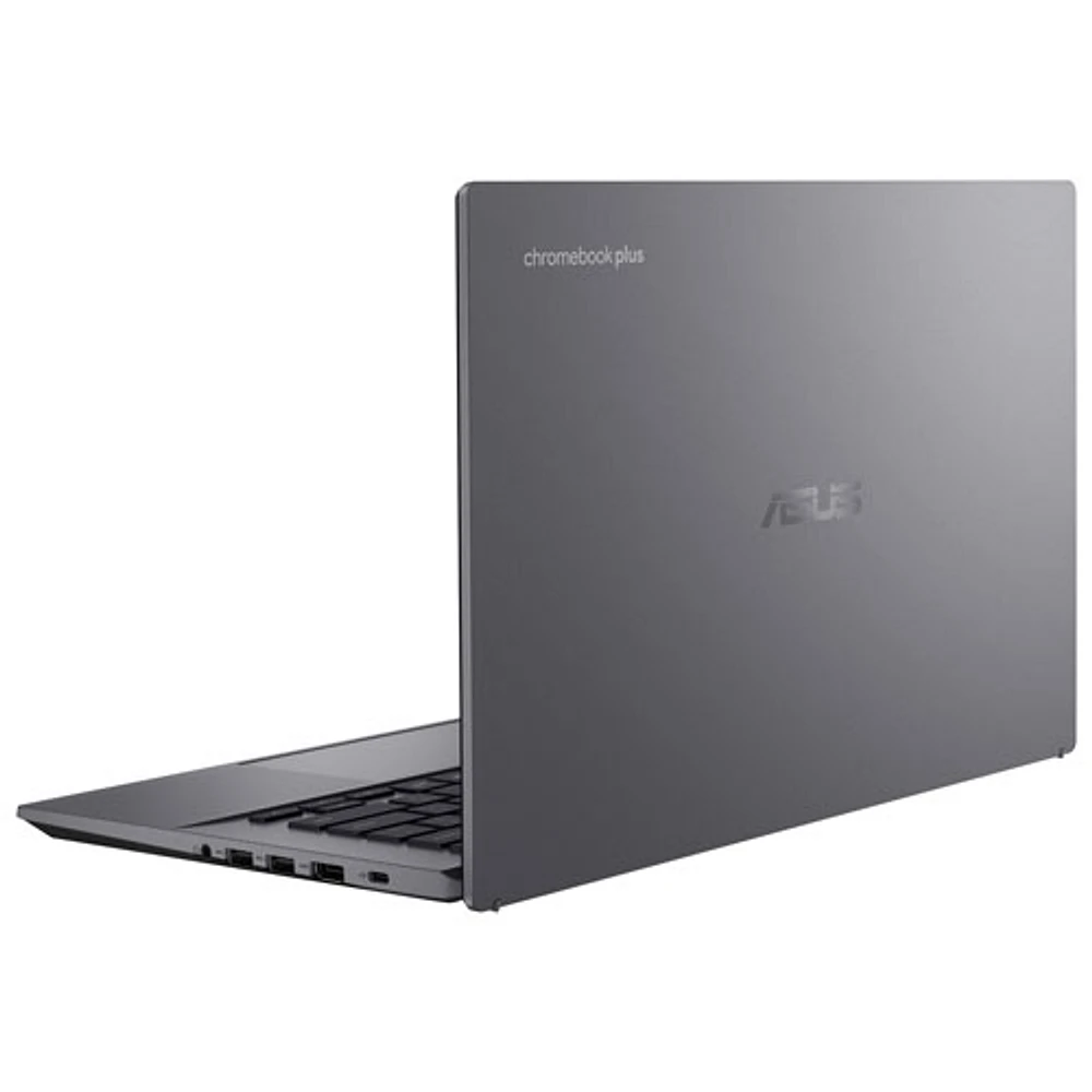 Chromebook Plus à écran tactile 14 po CX34 d'ASUS - Gris rocheux (Core i3-1215U d'Intel/RAM 8 Go/SSD 128 Go/ChromeOS)