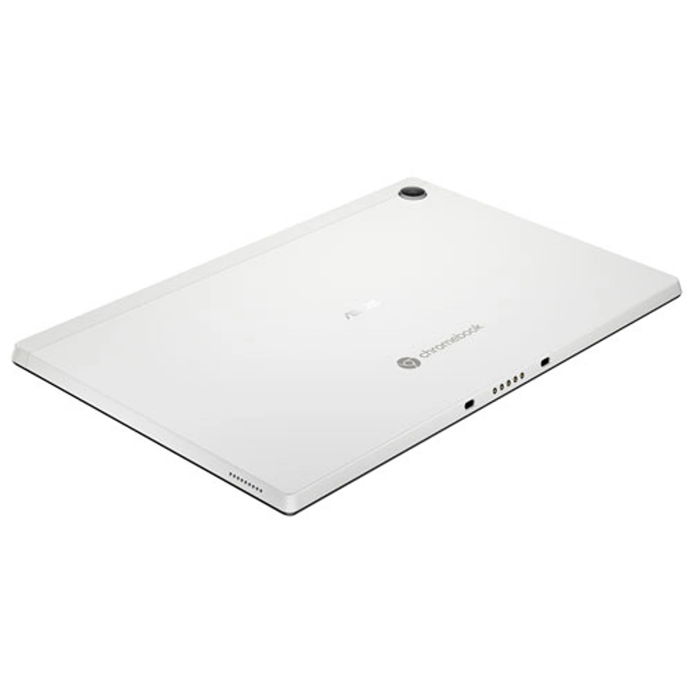 ASUS CM30 10.5" Touchscreen Chromebook - Fog Silver/Aluminum (MediaTek Kompanio 520/4GB RAM/128GB SSD/ChromeOS)