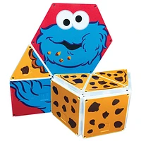 Sesame Street: Cookie Monster's Shapes - Ensemble de tuiles Magna-Tiles - 17 pièces