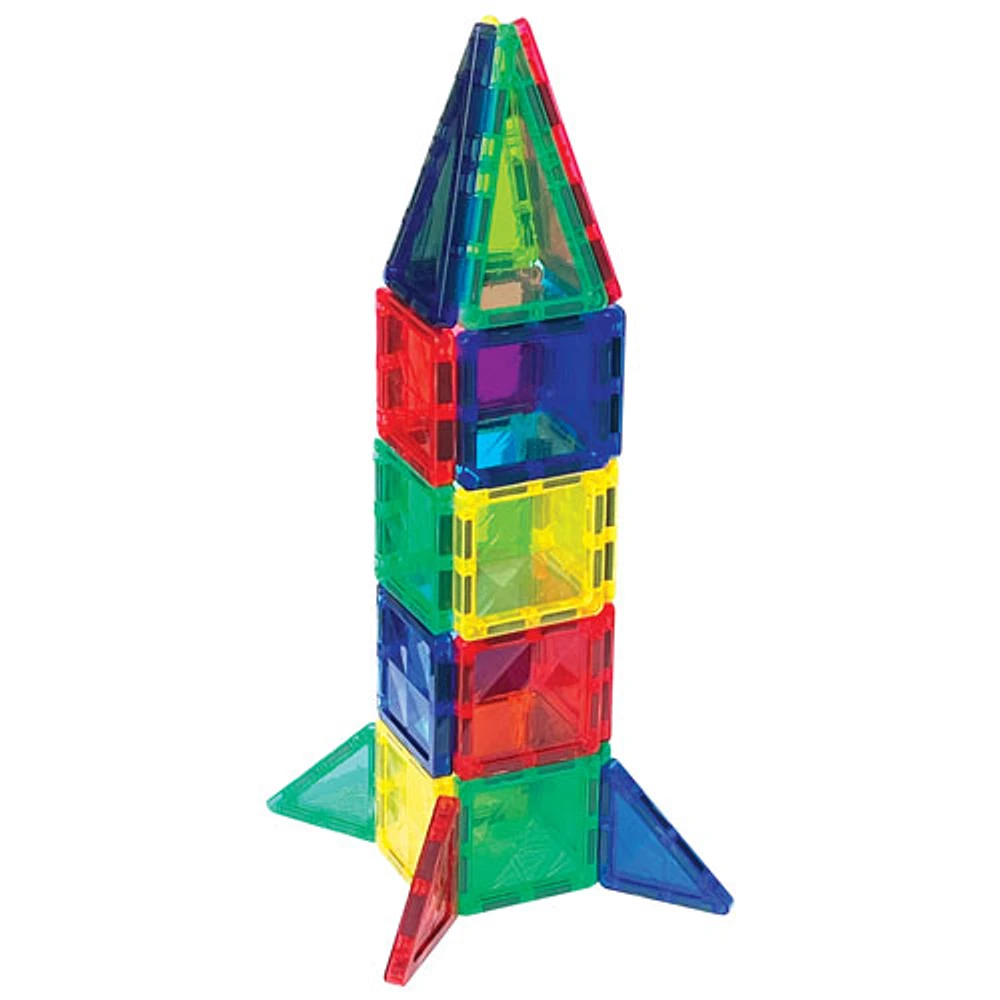 Crayola Bold Colours Pip-Tiles Mini Magnetic Building Tiles - 24 Pieces