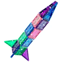 Crayola Glitter Pip-Tiles Mini- Magnetic Building Tiles - 24 Pieces