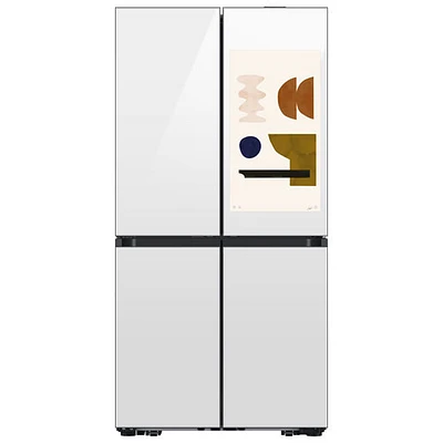 Open Box - Samsung BESPOKE 36" 22.5 Cu Ft Counter Depth 4-Door French Door Refrigerator - Scratch & Dent