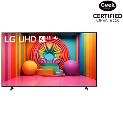 Open Box - LG 86" 4K UHD HDR LED webOS AI ThinQ Smart TV (86UT7590PUA) - 2024