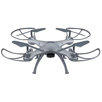 Sky Rider X-51 Atlas Quadcopter Drone with Camera & Controller - Ready-to-Fly - Matte Grey - Only at Best Buy