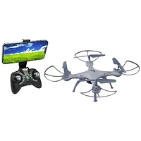 Sky Rider X-51 Atlas Quadcopter Drone with Camera & Controller - Ready-to-Fly - Matte Grey - Only at Best Buy