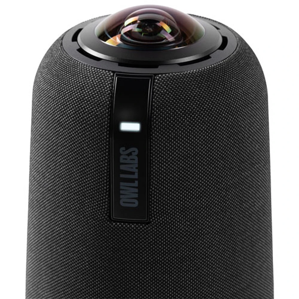 Owl Labs Meeting Owl 4+ UHD 4K 360° Smart Video Conference Camera (MTW405-1000) - Black