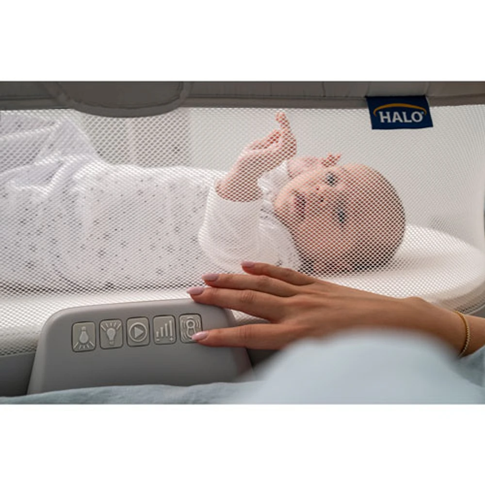Halo Bassinest 3.0 Swivel Sleeper Bassinet - Grey