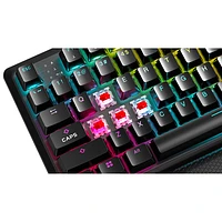 Corsair K70 CORE Wireless Backlit Mechanical Red Linear TKL Gaming Keyboard - Black - Only at Best Buy