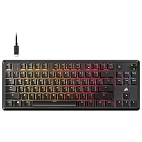 Corsair K70 CORE Wired Backlit Mechanical Red Linear TKL Gaming Keyboard - Black