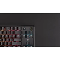 Corsair K70 CORE Wired Backlit Mechanical Red Linear TKL Gaming Keyboard - Black