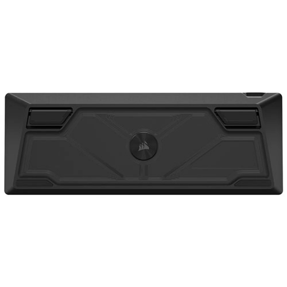 Clavier de jeu sans pavé numérique avec fil rétroéclairé à commutateurs mécaniques linéaires Red K70 CORE de Corsair - Noir