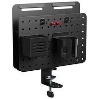 Kopplen Desk-Mounted Rotating Pegboard Vertical Organizer