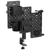 Kopplen 3-Piece Desk-Mounted Rotating Pegboard Organizer