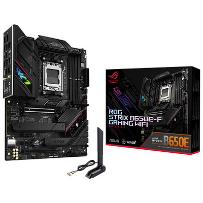 ASUS ROG Strix B650E-F Gaming Wi-Fi 6E AM5 DDR5 Motherboard for AMD Ryzen 7000 Series CPUs