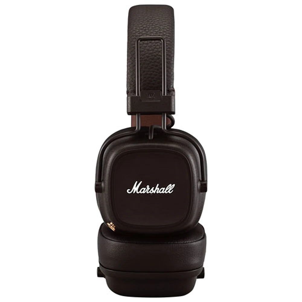 Marshall Major IV On-Ear Bluetooth Headphones - Brown