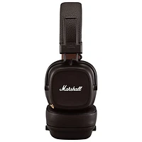 Marshall Major IV On-Ear Bluetooth Headphones - Brown