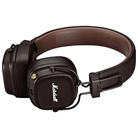 Marshall Major IV On-Ear Bluetooth Headphones - Brown