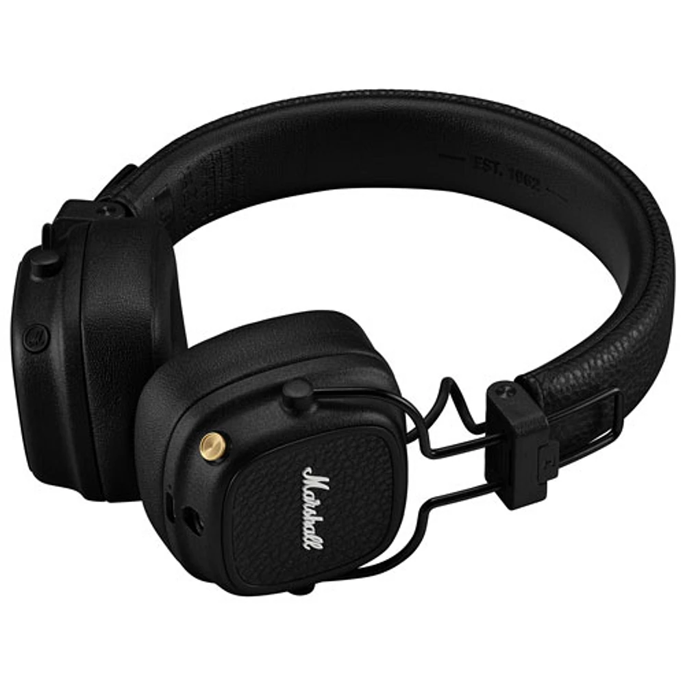 Marshall Major V On-Ear Bluetooth Headphones - Black