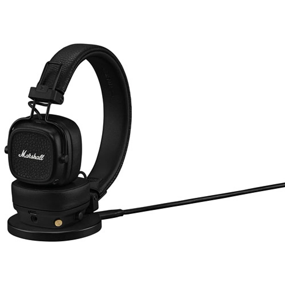 Marshall Major V On-Ear Bluetooth Headphones - Black