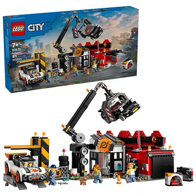 LEGO City: Scrapyard with Cars - 871 Pieces (60472)