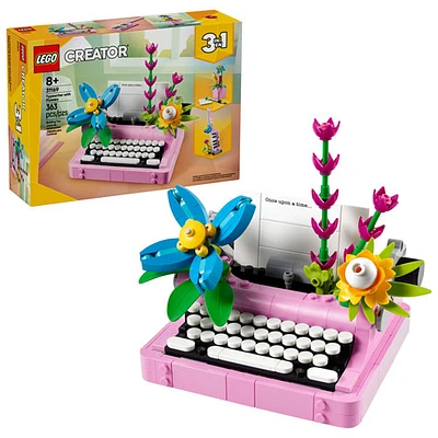 LEGO Creator: Typewriter with Flowers - 363 Pieces (31169)