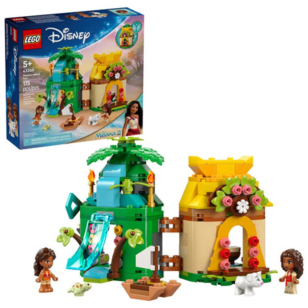 LEGO Disney: Moana's Island Fun - 175 Pieces (43260)