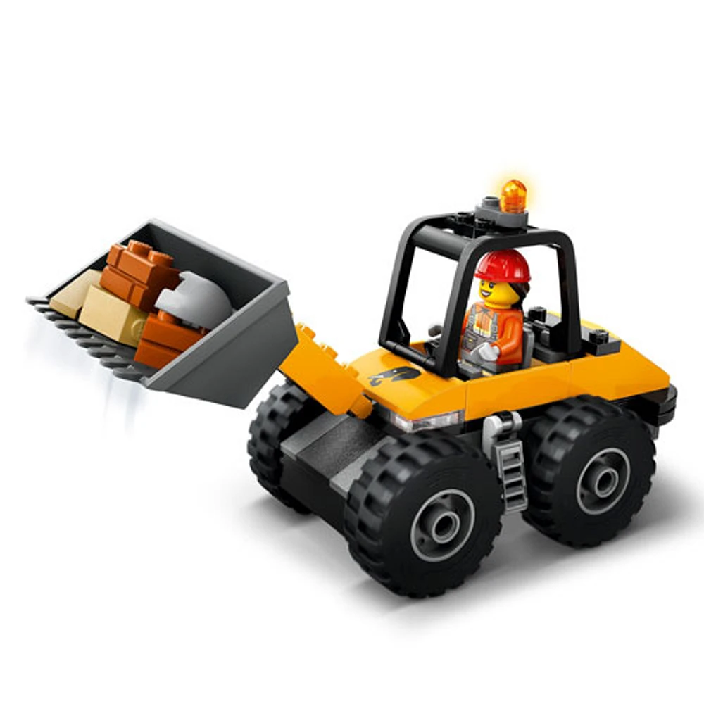 LEGO City: Yellow Construction Wheel Loader - 81 Pieces (60450)