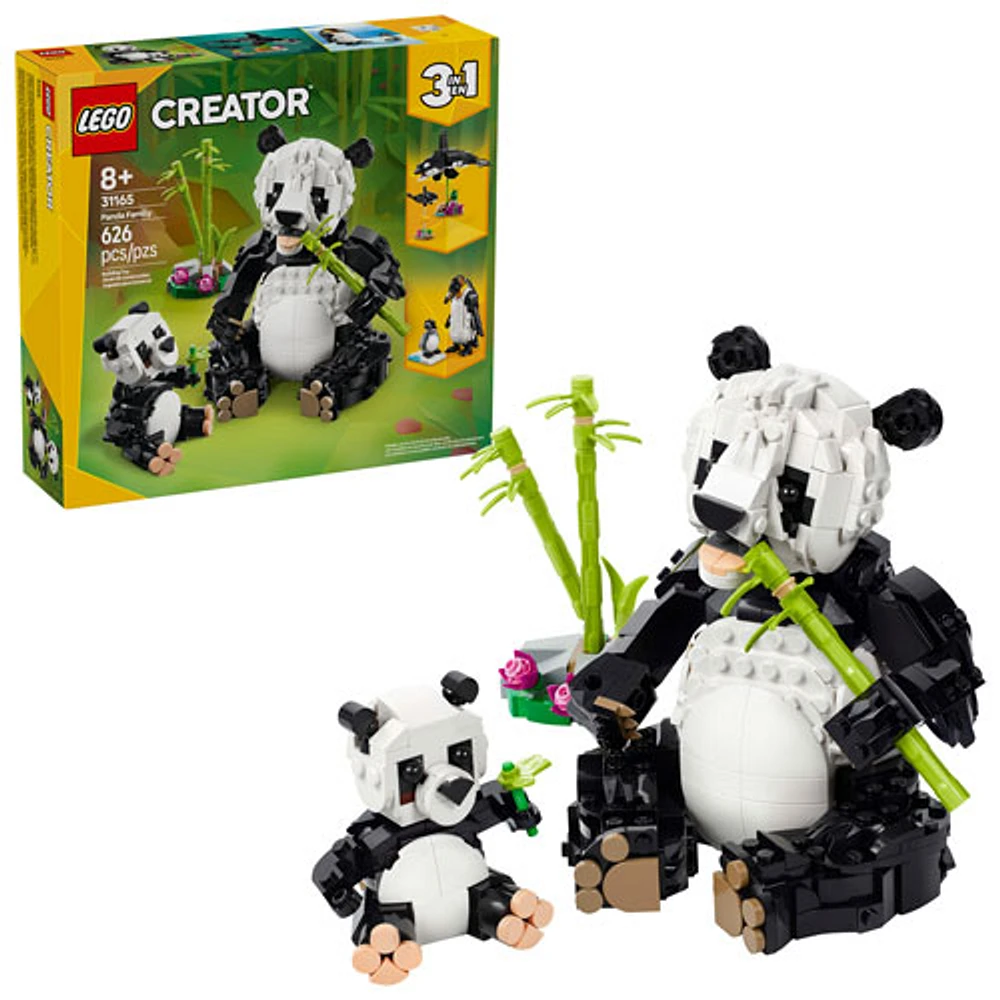 LEGO Creator: Wild Animals Panda Family - 626 Pieces (31165)