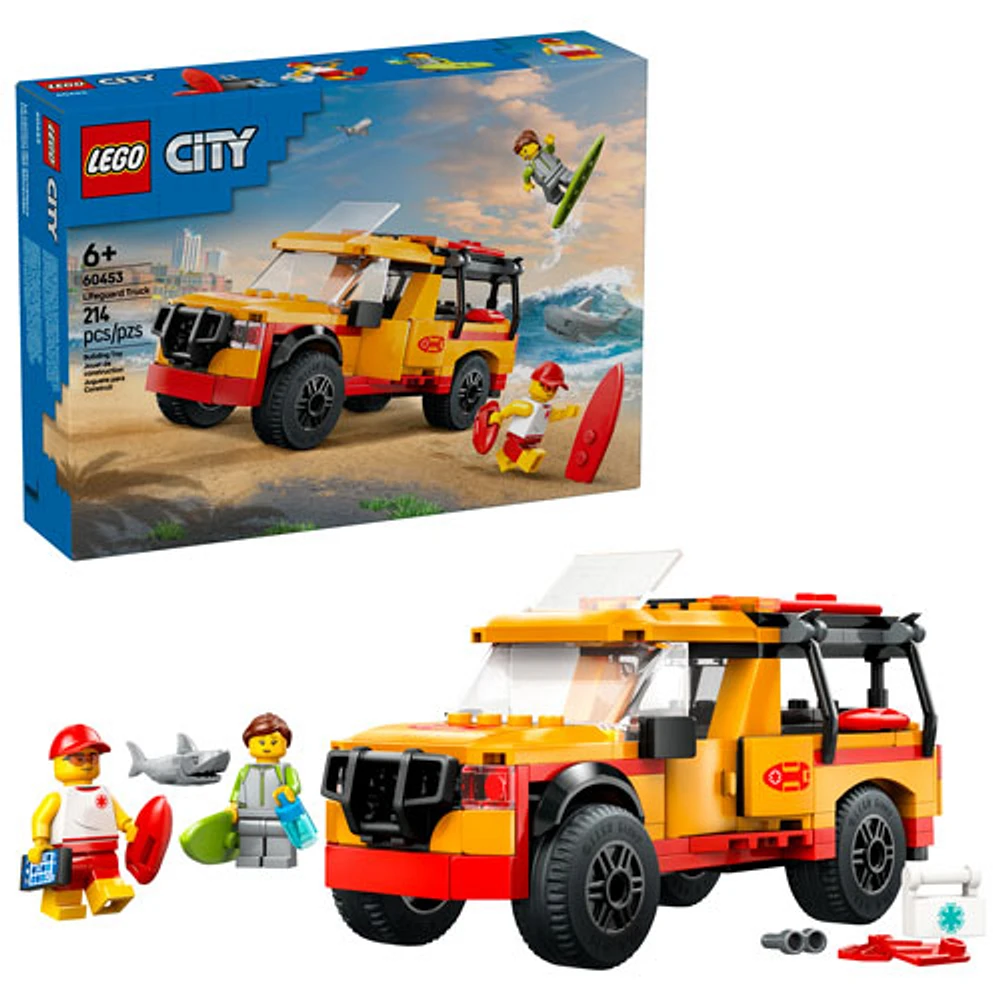 LEGO City: Lifeguard Beach Rescue Truck - 214 Pieces (60453)