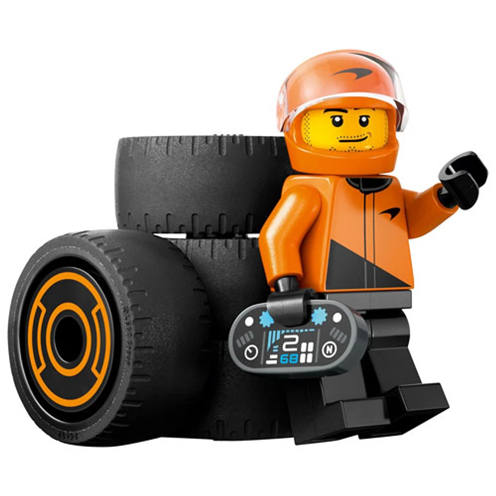 LEGO City: F1 Driver with McLaren Race Car - 86 Pieces (60442)