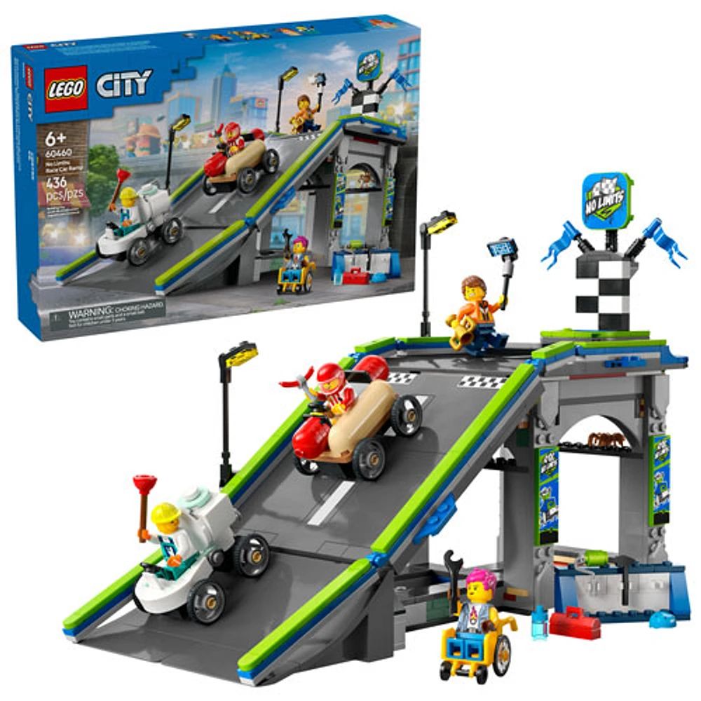 LEGO City: No Limits: Race Car Ramp Track - 436 Pieces (60460)