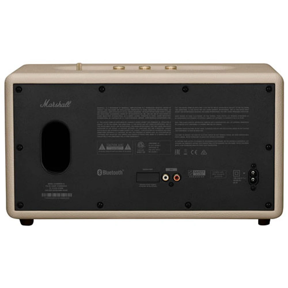Haut-parleur Bluetooth sans fil Stanmore III de Marshall - Crème