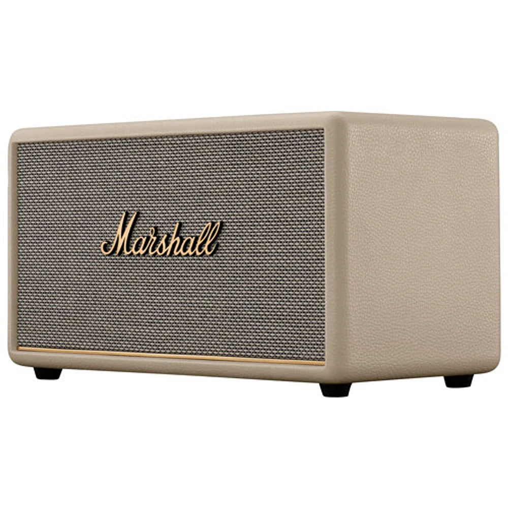 Haut-parleur Bluetooth sans fil Stanmore III de Marshall - Crème