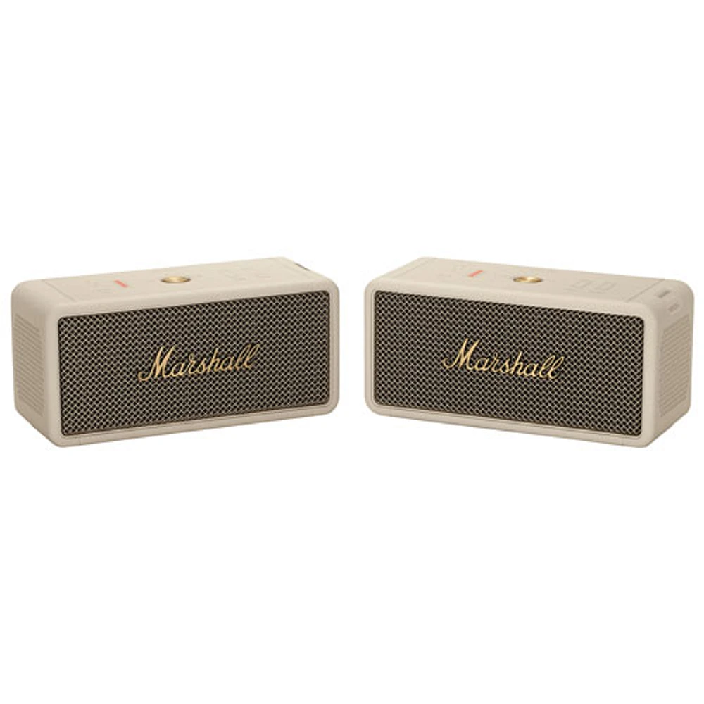 Marshall Middleton Waterproof Bluetooth Wireless Speaker - Cream