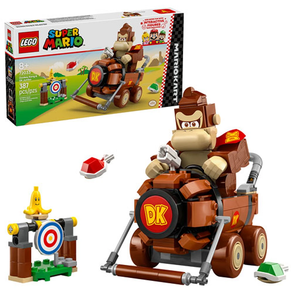 LEGO Super Mario: Mario Kart Donkey Kong - 387 Pieces (72033)