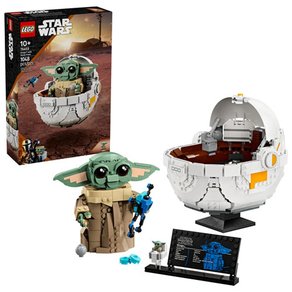 LEGO Star Wars: Grogu with Hover Pram - 1048 Pieces (75403)