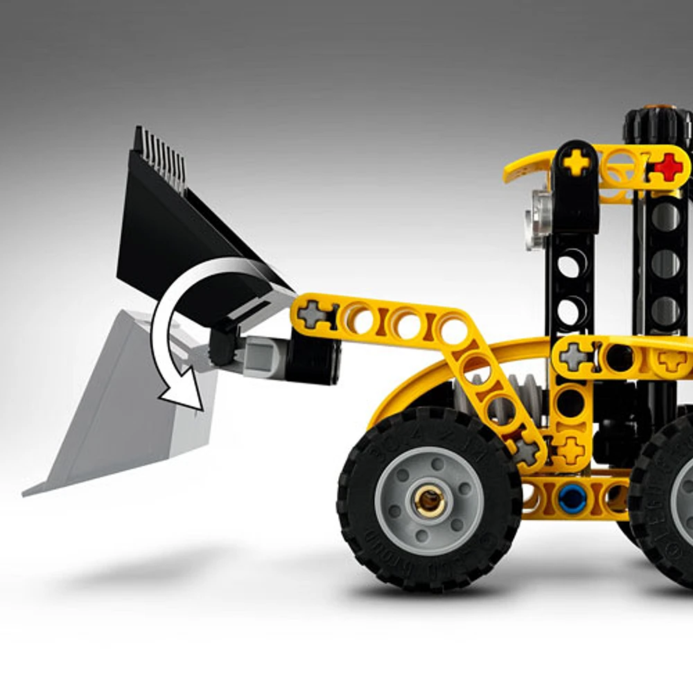 LEGO Technic: Backhoe Loader - 104 Pieces (42197)