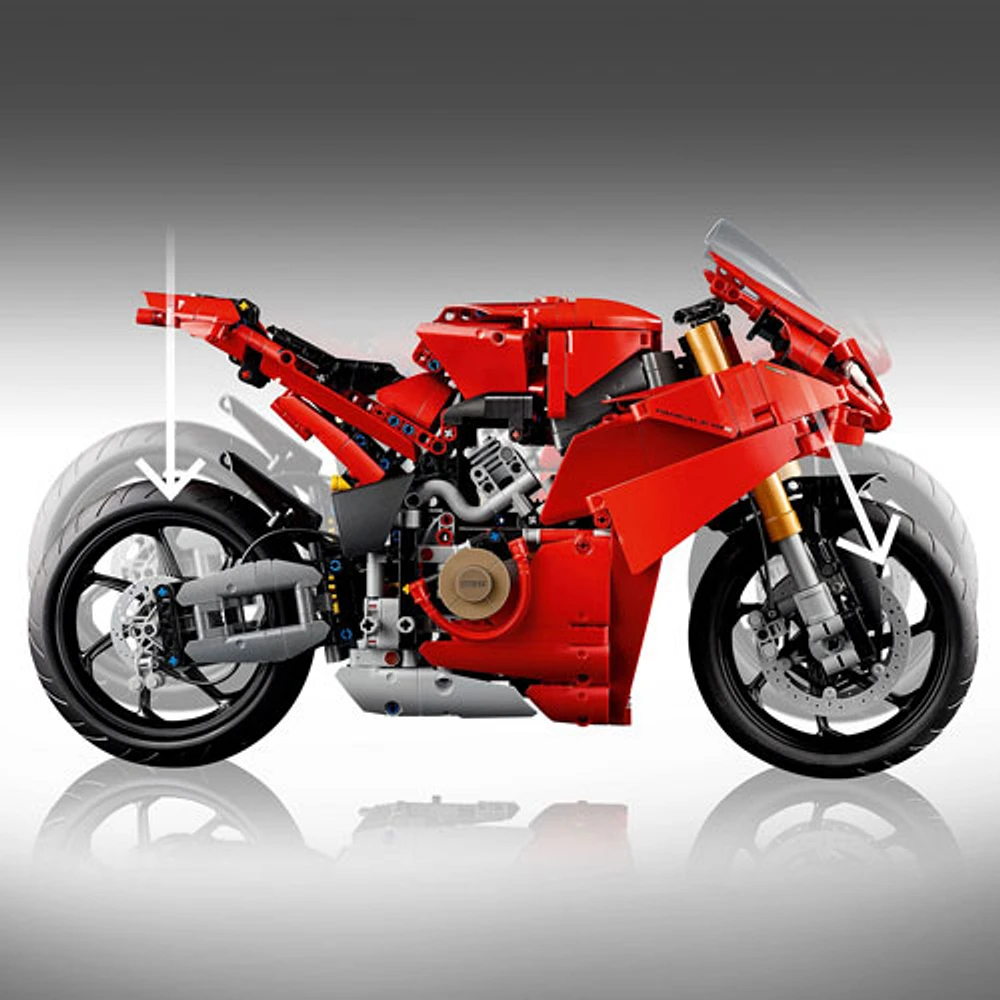 LEGO Technic: Ducati Panigale V4 S Motorcycle - 1603 Pieces (42202)