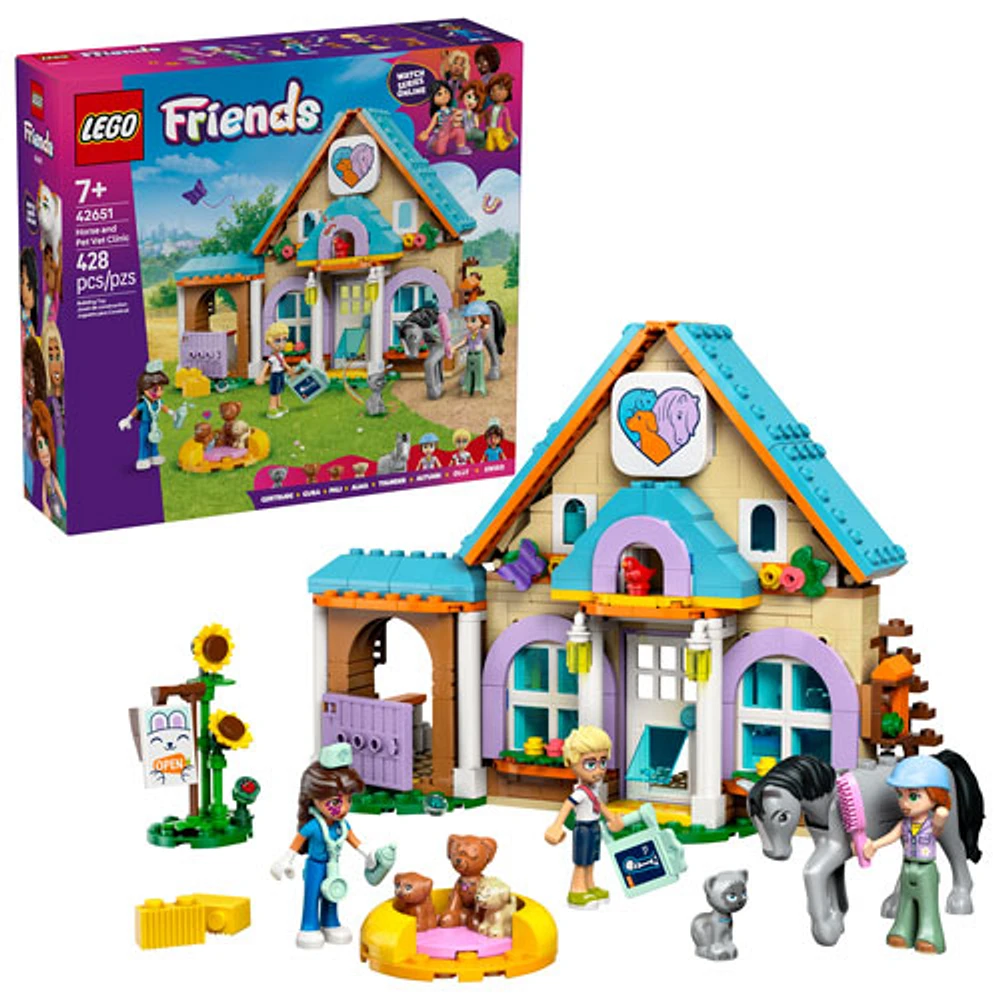 LEGO Friends: Horse and Pet Vet Clinic - 428 Pieces (42651)